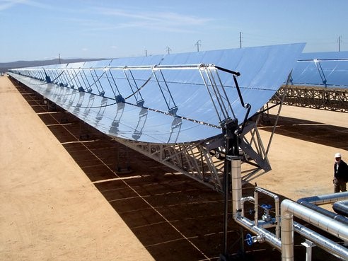 نیروگاه خورشیدی جدید